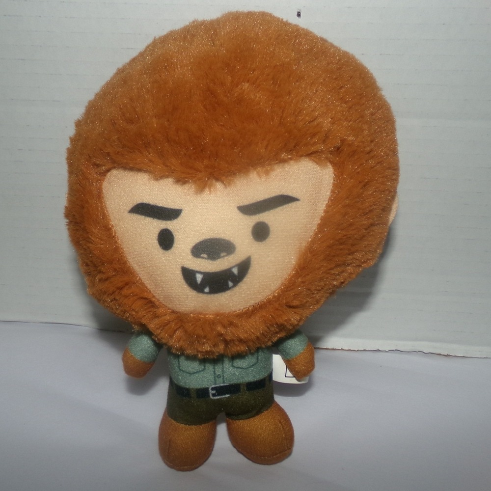 Universal Studios Monsters Wolfman Plush Toy Brown Faux Fur Collectible Figure
